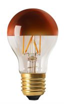 Standard A60 Filament LED \ Calotte Bronze\  6W E27 2700K 750Lm Dimmable (15655)