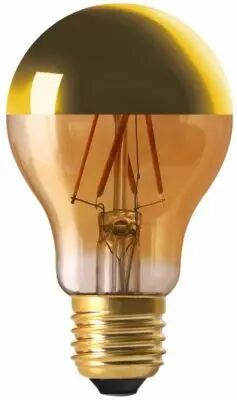 Standard A60 Filament LED \ Calotte Dor�e\  6W E27 2700K 750Lm Dimmable (15651)