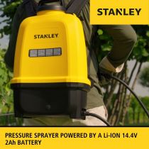 STANLEY - Pulvérisateur à batterie - 16 L - 14.4 V - 2.0 Ah (STN-SP16)