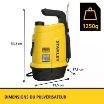 STANLEY - Pulv&eacute;risateur &agrave; batterie - 5 L - 3.7 V - 2.6 Ah (STN-SP05)