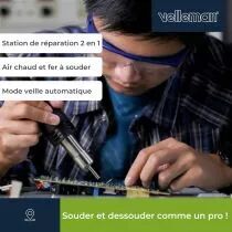 Station &Agrave; Air Chaud Pour Composants Cms - 2 En 1 (VTSS230)