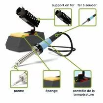 Station de soudage economique 50w (175-480&deg;c) (VTSS5)