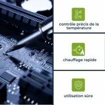 Station de soudage r&eacute;glable 48w 150 - 450&deg;c (VTSS4N)