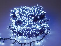 Straightlight LED - 34 m - 1500 lampes blanches - fil vert (STL-LED-34-1500-24V-W)