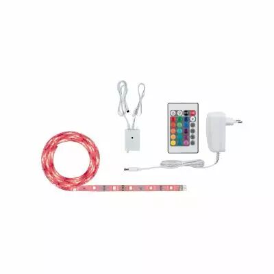 Strip Function SimpleLED 1,5m RGB 12W 230/12V DC blanc m�tal plast (70960)