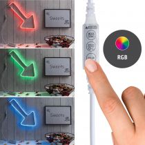 Strip USB Néon Colorflex 1m 5W RGB avec connexion USB\n (70557)