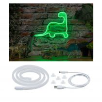 Strip USB Neon Colorflex vert 1m 4,5W 5V blanc plastique (70563)