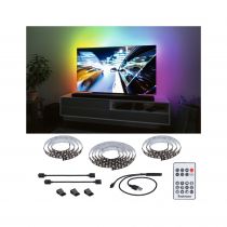 Strips USB TV 75 pouces Dynamic Rainbow RGB 5W 5V noir (78882)