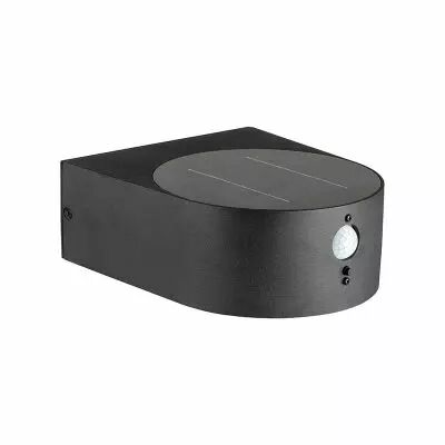 SUNNY APPLIQUE LED SOLAIRE 5W 3000K ROND + DETECTEUR IR (100679)