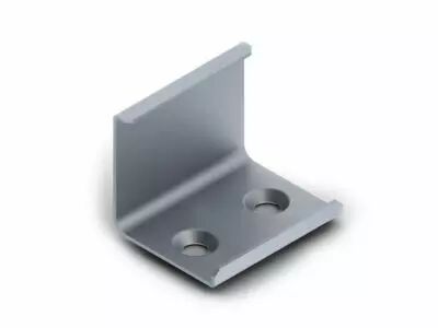 Support de montage pour profil� pour ruban led alu-45 - acier � ressort - argent (MC-D2)