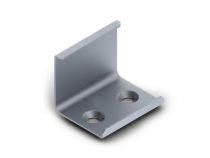 Support de montage pour profilé pour ruban led alu-45 - acier à ressort - argent (MC-D2)
