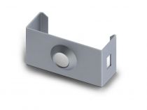 SUPPORT DE MONTAGE POUR PROFILÉ POUR RUBAN LED SLIMLINE LARGEUR 8 mm - ACIER À RESSORT - ARGENT (MC-SLW8-STEEL)