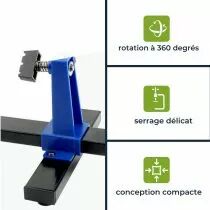 SUPPORT &Eacute;TAU POUR CIRCUIT IMPRIM&Eacute; (VTHH6)