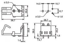 Support pile 6r61 pour ci