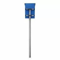 SUPPORT POUR BO&Icirc;TE AUX LETTRES - INOX - 42 x 26 x 50,5 cm (BG22001)