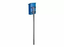 SUPPORT POUR BO&Icirc;TE AUX LETTRES - INOX - 42 x 26 x 50,5 cm (BG22001)