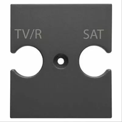 Support pour prises tv-r-sat ch/bk