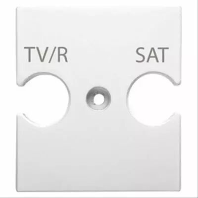 Support pour prises tv-r-sat ch/wt