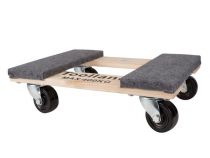 Support roulant pour meubles - rectangulaire - 460 x 320 mm - charge max. 400 kg (QT409)