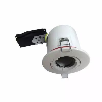 SUPPORT SPOT BBC DIAM 100MM ORIENT BLC + DOUILLE AUTOMATIQUE (7719)