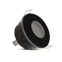 SUPPORT SPOT BBC DIAM 83MM NOIR ETANCHE IP65 (77230)