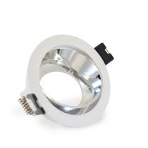 SUPPORT SPOT DIAM 80MM ARGENT ROTATIF ORIENT BASSE LUMINANCE  (7728)
