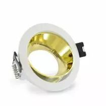 SUPPORT SPOT DIAM 80MM DORE ROTATIF ORIENT BASSE LUMINANCE (7729)