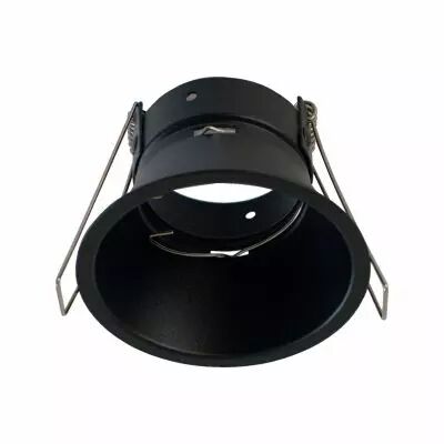 SUPPORT SPOT DIAM 83MM NOIR FIXE BASSE LUMINANCE (77250)
