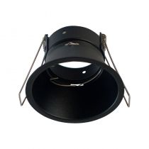 SUPPORT SPOT DIAM 83MM NOIR FIXE BASSE LUMINANCE (77250)