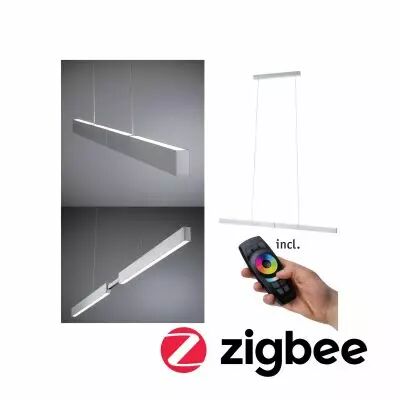 Suspension Aptare ZB dimmable LED 1x_W Alu acier bross� 230V Metal (79815)