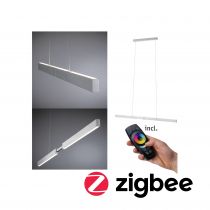 Suspension Aptare ZB dimmable LED 1x_W Alu acier brossé 230V Metal (79815)