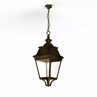 Suspension Avenue 3 N�1 Patin� dor� Diffuseur clair (103001009)