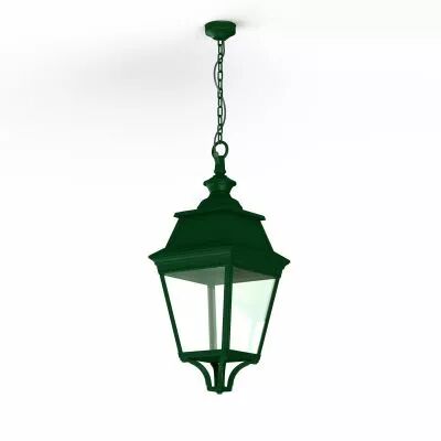 Suspension Avenue 3 N�1 Vert sapin Diffuseur clair (103001067)