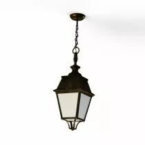 Suspension Avenue 4 N&deg;1 E27 Patin&eacute; dor&eacute; (104018009)