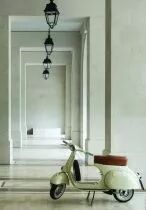 Suspension Avenue 4 N&deg;1 E27 Vert de gris (104018008)