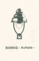 Suspension BAMAG U7 avec câble noir et blanc (107403)