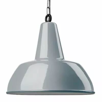 Suspension �maill�e Diffusion large grise E27 diam 40 cm avec cable en tissu noir et blanc 1,5m (100046)