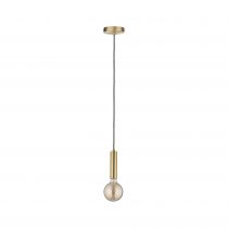 Suspension Kine 1 flamme Laiton brossé (79756)