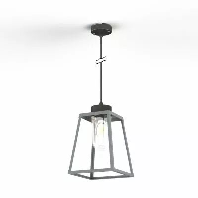 Suspension Lampiok 1 N�4 Gris soie (131007105)