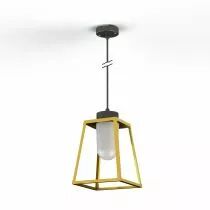 Suspension Lampiok 1 N°4 Laiton vernis teinté (131007070)