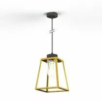 Suspension Lampiok 1 N&deg;4 Laiton vernis teint&eacute; (131007070)