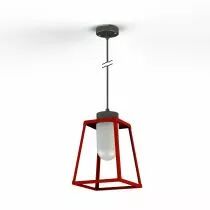 Suspension Lampiok 1 N°4 Rouge tomate (131007110)