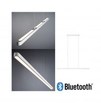 Suspension Lento BLE LED 1x_W TunW Blanc 230 V aluminium /plastique (79903)