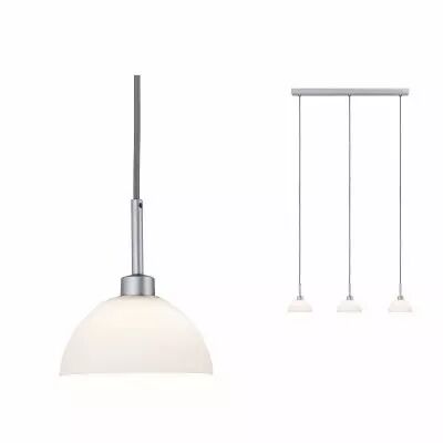 Suspension Parana 3 flammes Blanc/Chrome mat sans ampoule, max. 60W GU10 (70925 )