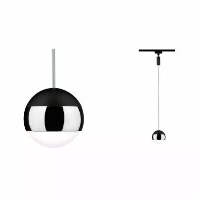 Suspension URail Capsule II 6W 4000K Nr d�p/Chrome 230V m�tal/Syn gradable (96806)