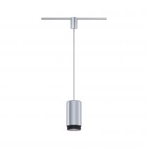 Suspension URail Corus max.1x50W E27 Chrome dépoli 230V Métal/plastique (95400)