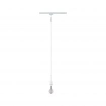 Suspension URail DecoSystems Blanc max. 1x20W E14 sans ampoule (96971)