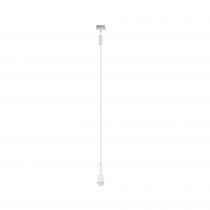 Suspension URail DecoSystems Blanc max. 1x20W E14 sans ampoule (96971)