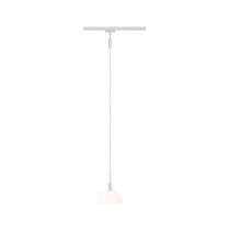 Suspension URail Sarrasani Blanc#Opale max. 20W E14 sans ampoule (96973)
