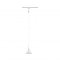 Suspension URail Sarrasani Blanc#Opale max. 20W E14 sans ampoule (96973)